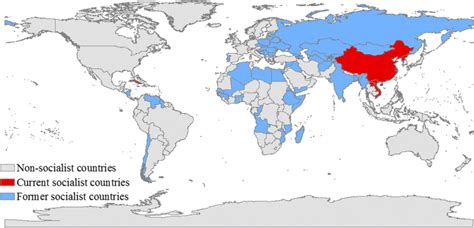 The socialist states that have evolved since 1945 | Download Scientific ...