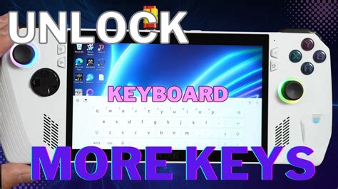 ASUS ROG Ally | How to Choose Different Keyboard Layouts (Built-In ...