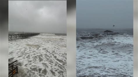 End of Pawleys Island Pier falls into ocean due to Ian wind, waves - WWAYTV3