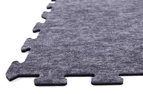 8mm Carpet/Rubber Tiles - Signature Series - Interlocking Rubber Backed ...