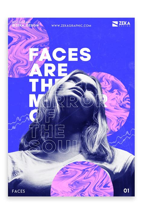 Faces Poster Design Inspiration Graphic Design Portfolio 1 | Graphic design inspiration art ...