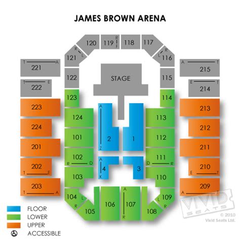 James Brown Arena Tickets - James Brown Arena Information - James Brown ...