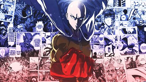 HD wallpaper: Saitama of One Punch Man anime illustration, One-Punch ...