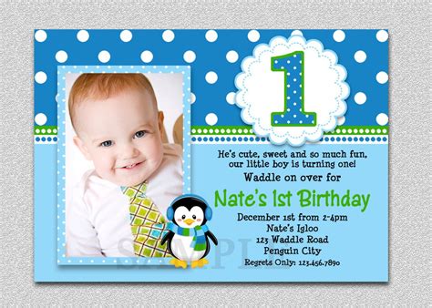 1st birthday baptism invitations (With images) | Birthday invitation ...