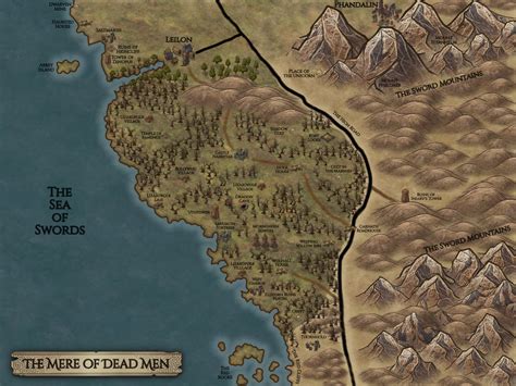 The Mere of Dead Men | Inkarnate - Create Fantasy Maps Online