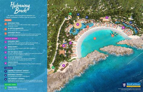 New! For 2024 Royal Caribbean Hideaway Beach at Perfect Day at CocoBay ...