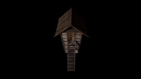 ArtStation - Medieval Watchtower - 3 | PBR, 4K | Game Assets