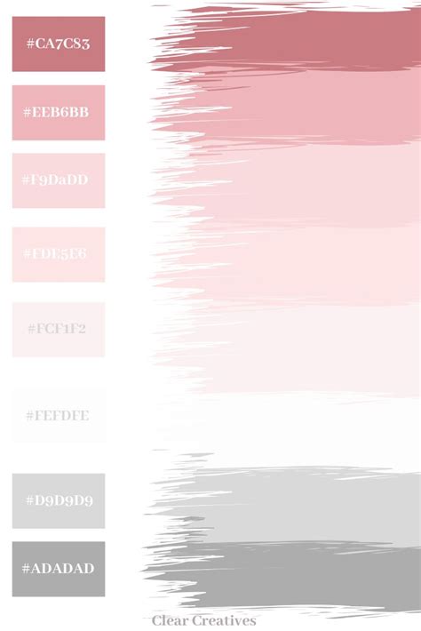 Pink and Grey Colour Scheme - Interior Design