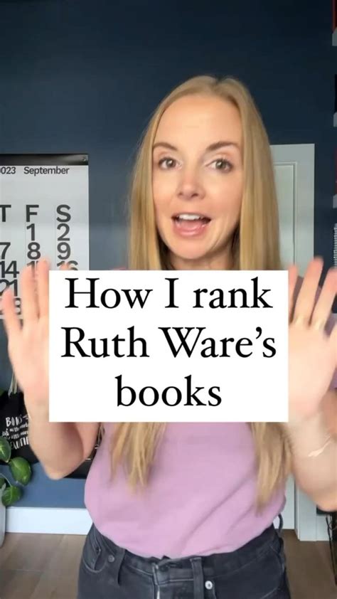 Ruth Ware Books: Thrilling Reads for Fall