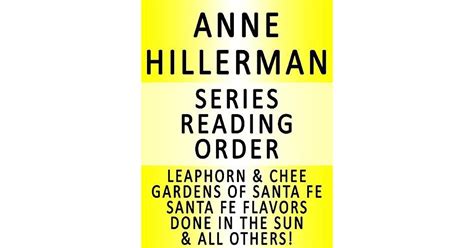 Anne Hillerman Series Reading Order by NOT A BOOK