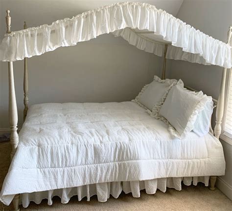 Canopy Bed Bedding Arch Topper – Bedding Design Ideas