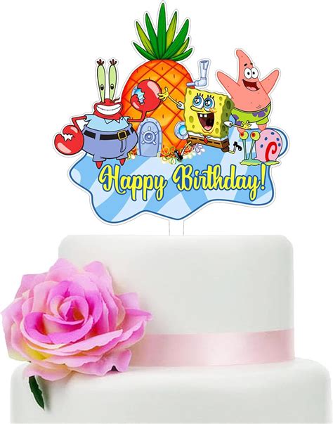 Spongebob Happy Birthday Cake