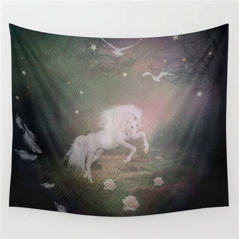 Unicorn Wall Tapestry by haroulita | Society6