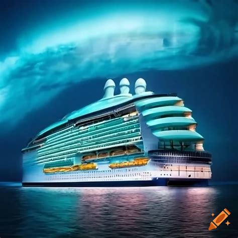 Futuristic royal caribbean cruise ship