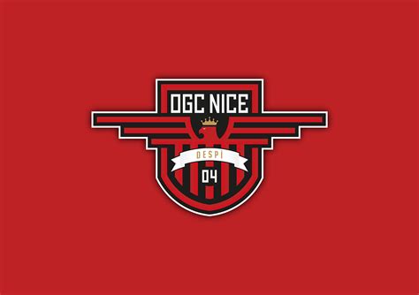 OGC Nice - Rebranding on Behance