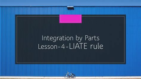 Integration by Parts-Lesson-4-LIATE rule - YouTube