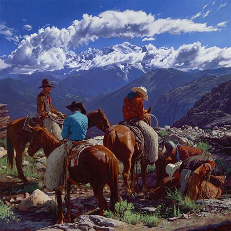 "Cowboys at Work" | Western paintings, Western art, Western artwork