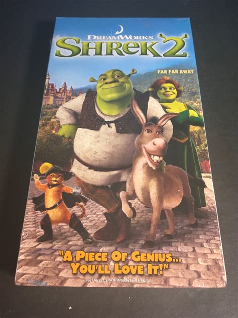 2001 Dreamworks Shrek 2 VHS Tape Factory Sealed NEW - Etsy UK