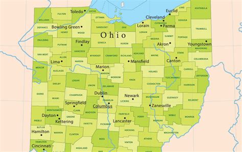 Map Of Akron Ohio