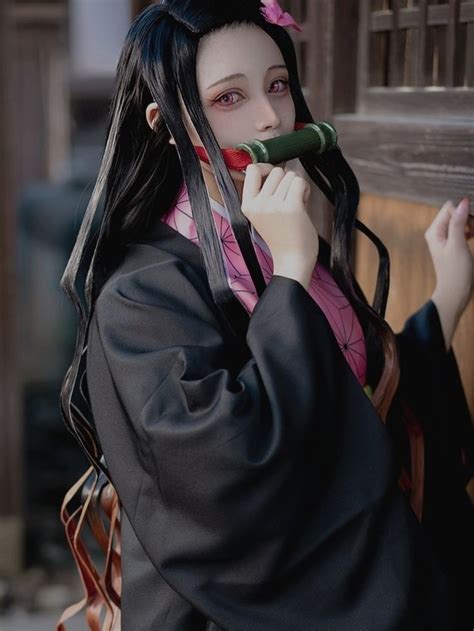 Demon Slayer Cosplay Photography Nezuko Kitaro Slayer Weibo ...