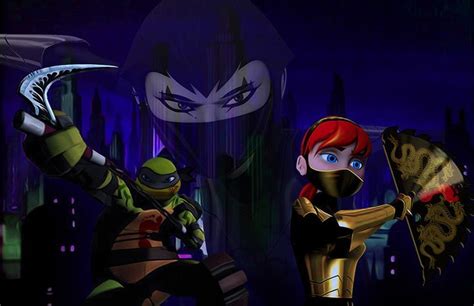 TMNT Leo, Karai, and April | TMNT Stuff | Pinterest