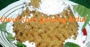 TIWUL MAKANAN KHAS GUNUNG KIDUL YOGYAKARTA | CARA MEMBUAT NASI TIWUL ...