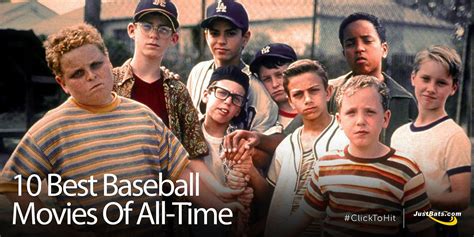 Top 10 Best Baseball Movies Of All-Time | JustBats