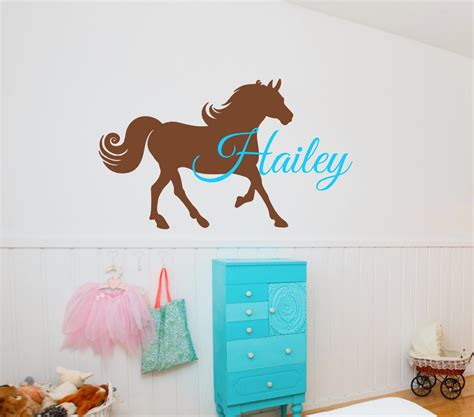 Horse Decal Pony Decal Vinyl Horse Decal Vinyl Pony | Etsy