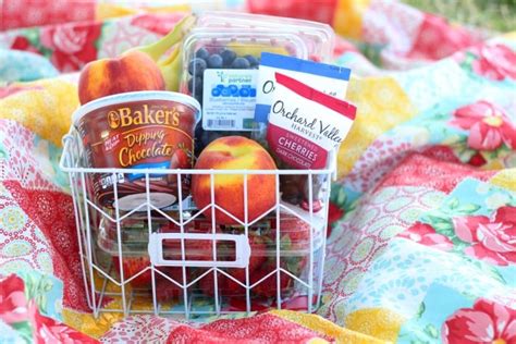 Chocolate Fruit Basket Gift Idea | Gluesticks