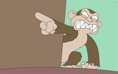 The evil monkey wallpaper - Cartoon wallpapers - #5901