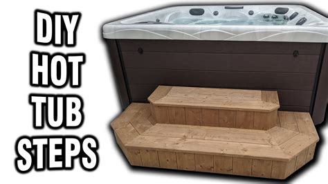 DIY Hot Tub Stairs (Spa Step) Free Plans - YouTube