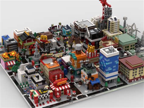 LEGO MOC Mini Modular City | build from 41 different mocs by gabizon ...