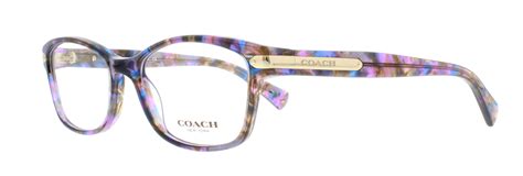 COACH Eyeglasses HC6065 5288 Confetti Purple 51MM - Walmart.com ...