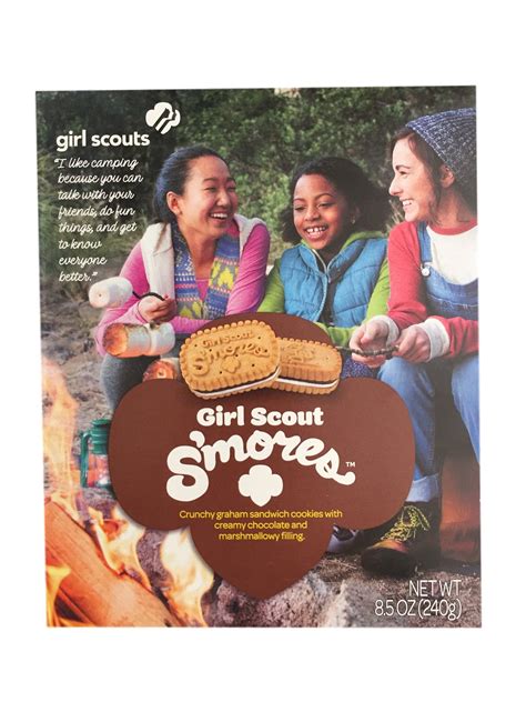 Buy Girl Scout Smores Cookies - Chocolate, Marshmallow Sandwiched in ...