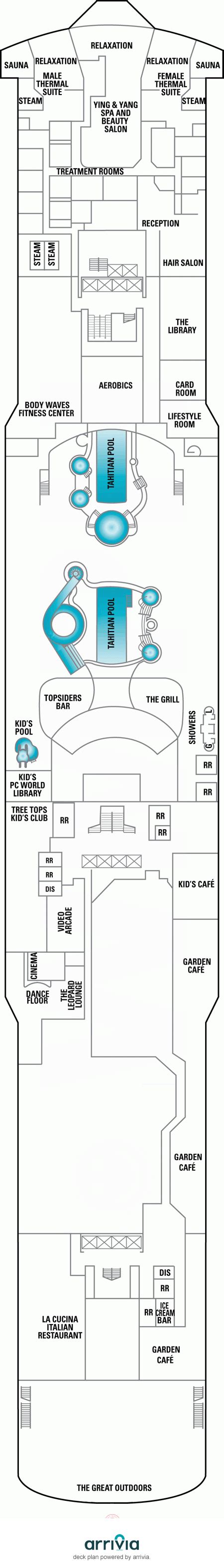 Norwegian Gem Deck Plans