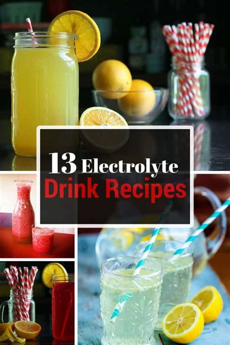 13 DIY Electrolyte Drink Recipes - Simple Pure Beauty