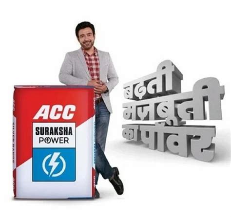 Acc Suraksha Power Plus Cement, Packaging Size: 50 KG at Rs 420/bag in ...