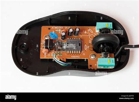 Circuit board inside an optical mouse, computer peripheral device Stock Photo: 146437295 - Alamy