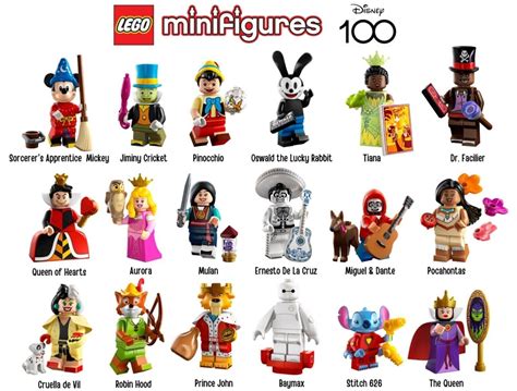 LEGO Disney 100 Years Minifigures 71038 Sealed Box of 36 Blind Boxes | eBay