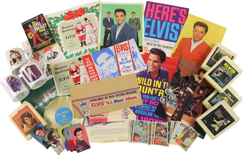 Elvis Presley Memorabilia Collection with Rare Items from Former Fan ...