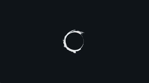 Fondos de pantalla : negro, Minimalismo, logo, sencillo, circulo, gris, marca, Olafur Arnalds ...