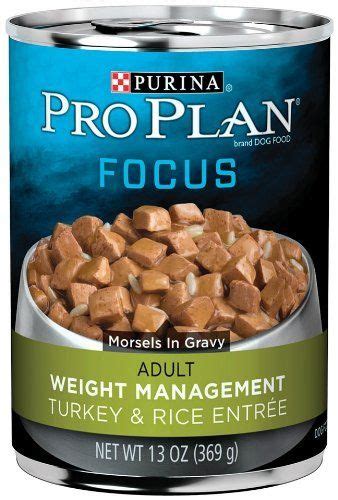 Purina Pro Plan Wet Dog Food, Focus, Adult Weight Management Turkey and ...