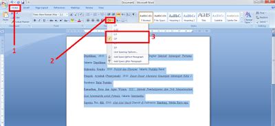 Cara Merapikan Daftar Pustaka di Microsoft Word - Blogger Toraja