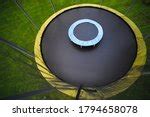 Free Image of Small trampoline on a green lawn | Freebie.Photography