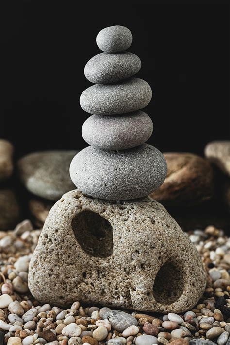 Zen Stones #1 Photograph by Marco Oliveira - Fine Art America