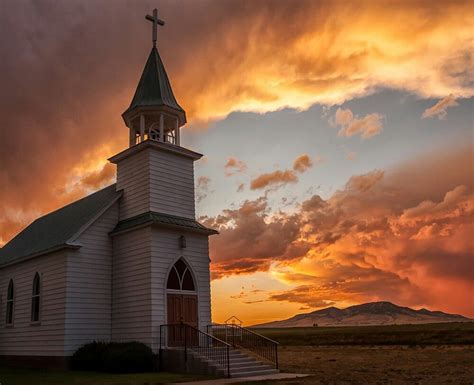 Church in Big Sky Country Montana