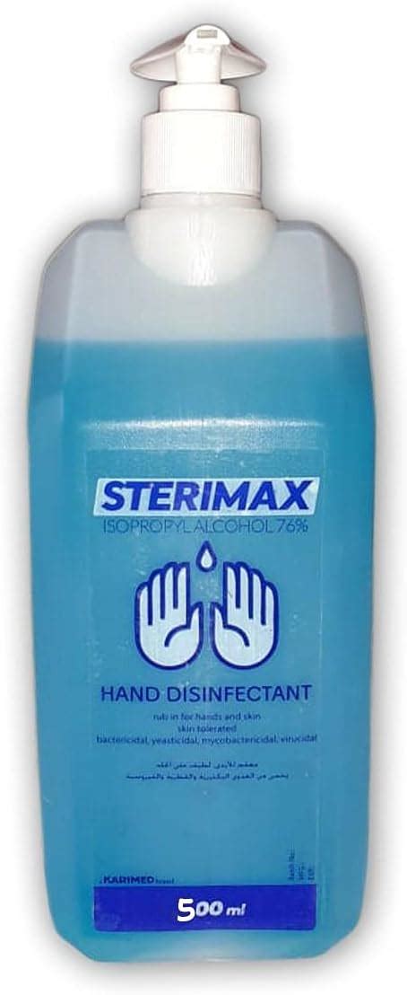 Sterimax 500ml Hand Sanitizer: Buy Online at Best Price in Egypt - Souq ...