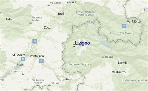 Livigno Ski Resort Guide, Location Map & Livigno ski holiday accommodation