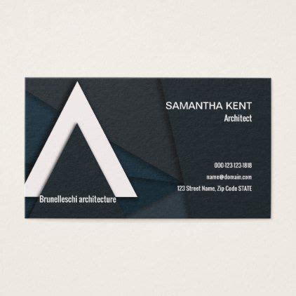 Modern Professional Architect Business Card - architect gifts architects business diy unique cr ...