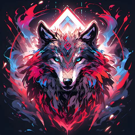 Alpha Wolf by SARCHAINNE on DeviantArt